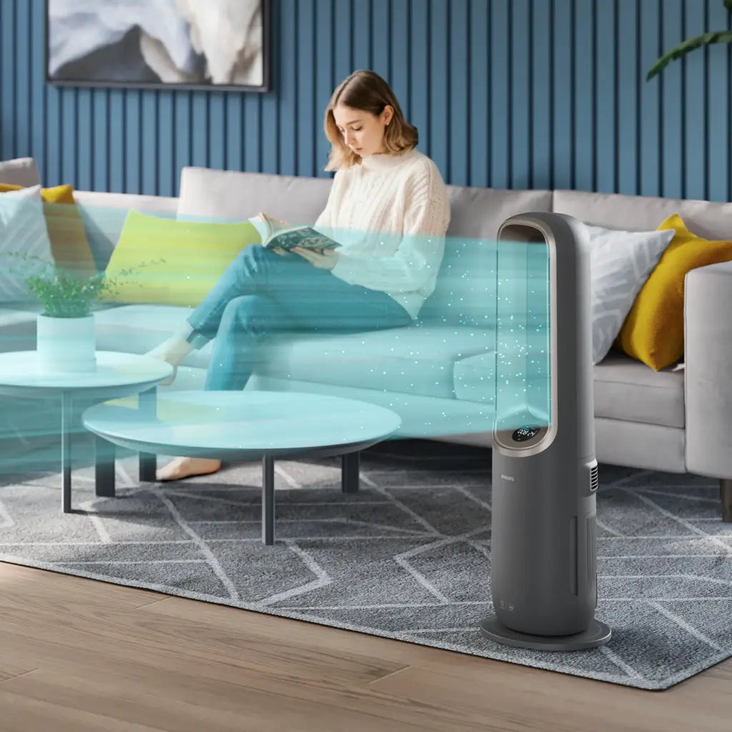 Air Performer serie 9000 Purificador, Ventilador, Calefactor y Humidificador