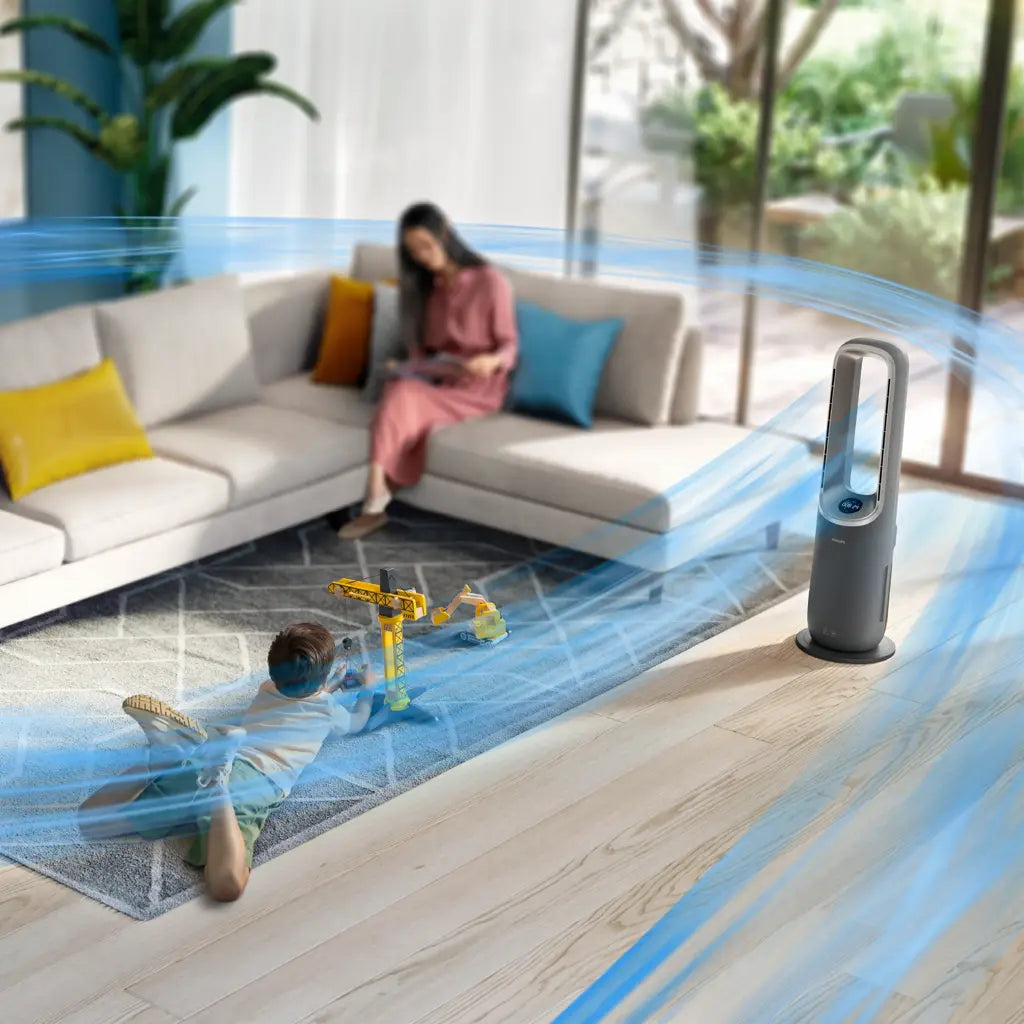 Air Performer serie 9000 Purificador, Ventilador, Calefactor y Humidificador