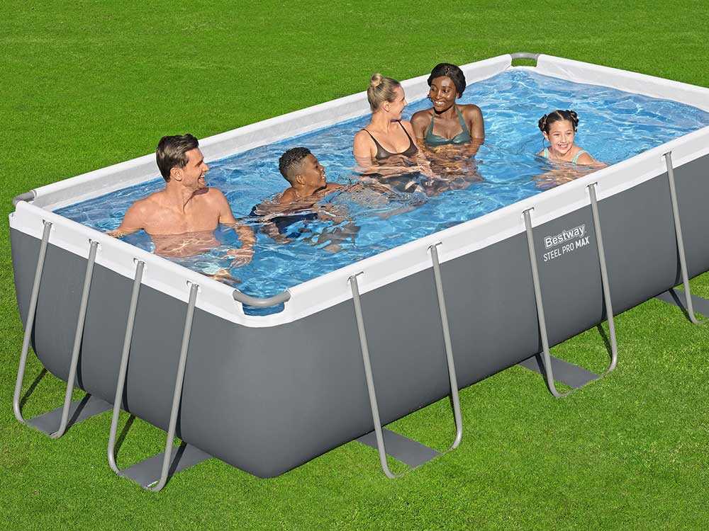 Bestway Steel Pro Max 56442 - 404x201x100 cm - Piscina desmontable para 5-6 personas