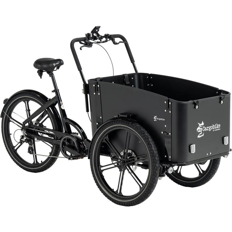 Cargobike Lådcykel EL DeLight Black