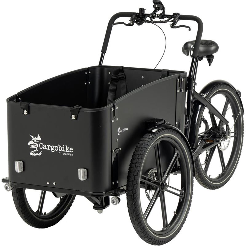 Cargobike Lådcykel EL DeLight Black