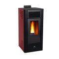 Estufa de Pellets Sannover Anita 11,6 kW – Color Burdeos