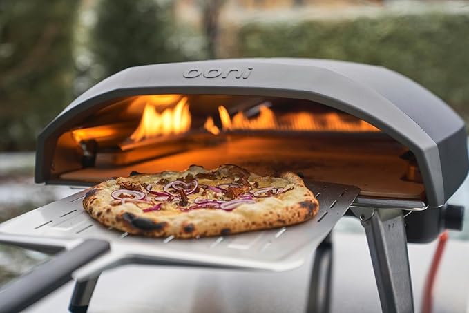 Horno Portátil para Pizza de Exterior Ooni Koda 16 a Gas (37 mBar) - Pizzas en 60 Segundos a Alta Temperatura