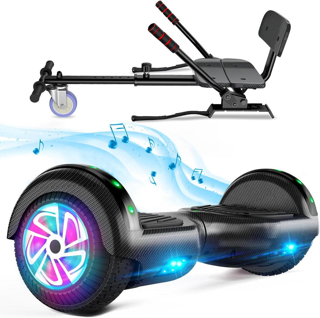 Hoverboard med säte och Bluetooth (6,5 tum)