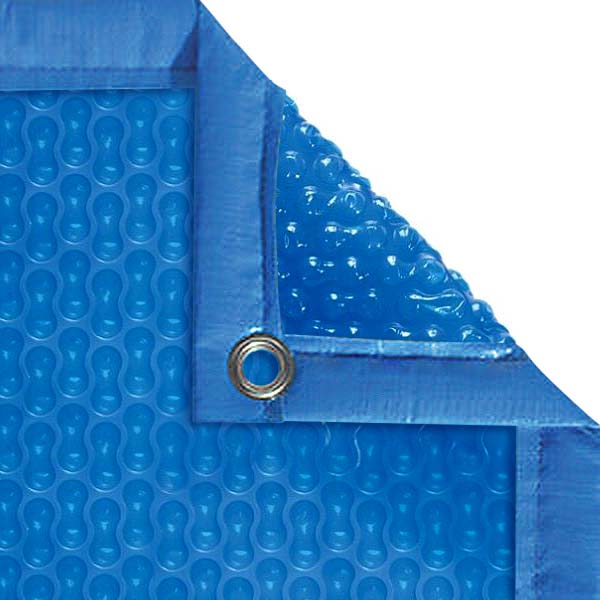 Manta térmica de piscina estándar Geobubble azul de 500 micras