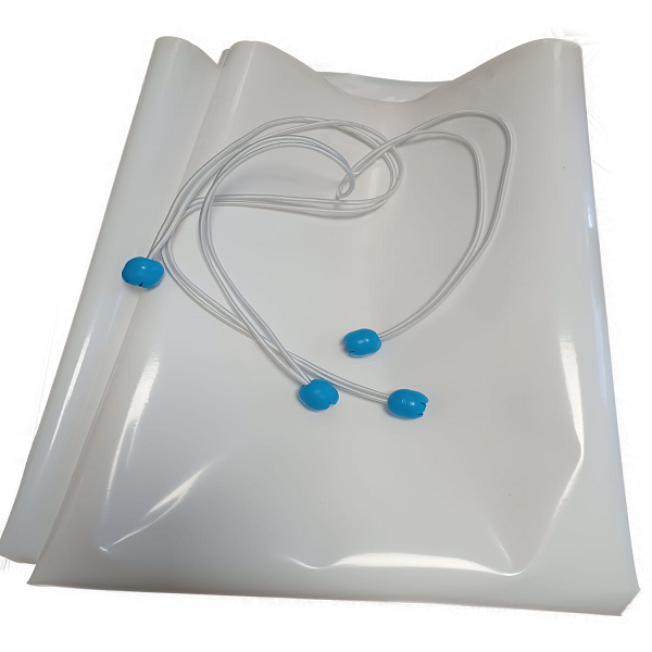 Manta térmica de piscina estándar Geobubble azul de 500 micras
