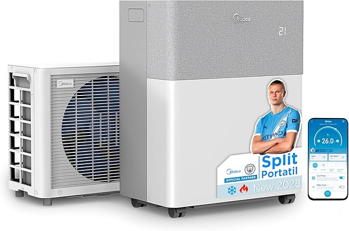 Midea Portasplit Portable Air Conditioner 4 in 1  3000 Fridges