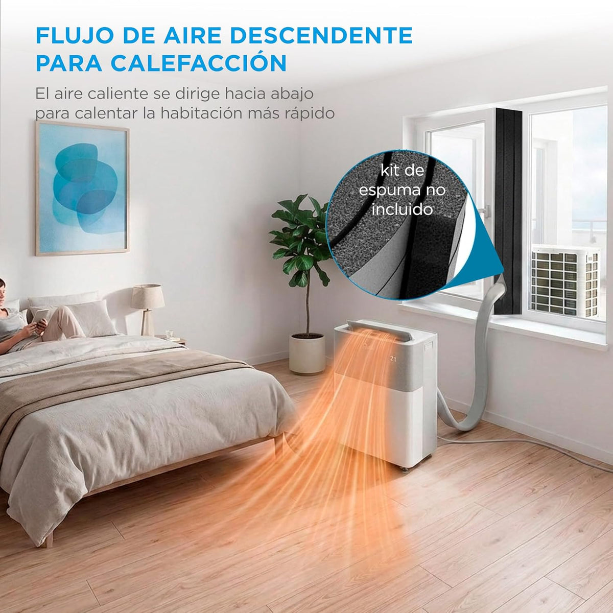 Midea Portasplit Portable Air Conditioner 4 in 1  3000 Fridges