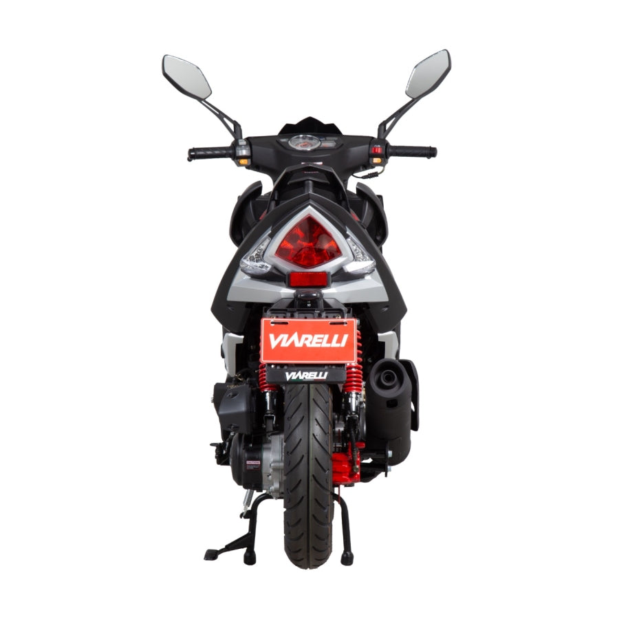 Moped Viarelli Matador mattsvart 45 km/h Klass 1