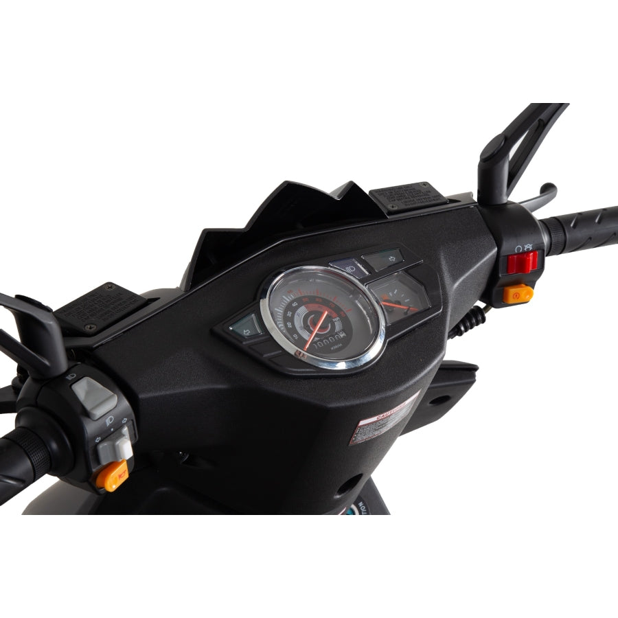 Moped Viarelli Matador mattsvart 45 km/h Klass 1