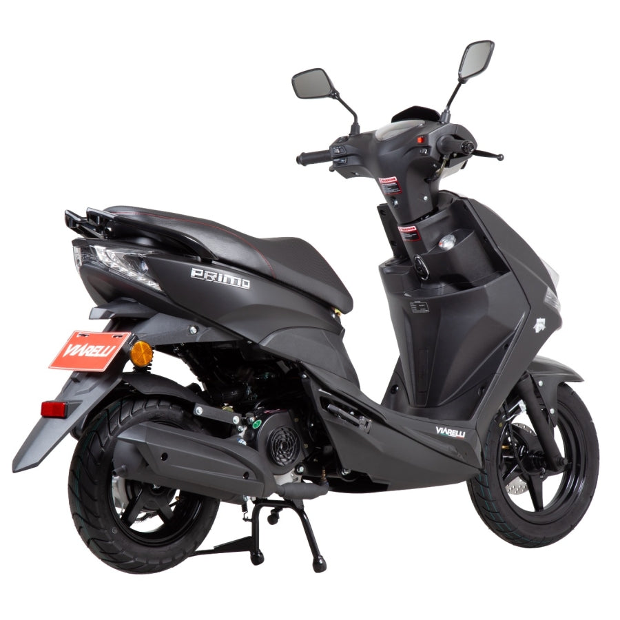 Moped Viarelli Primo Mattsvart 45 km/h Klass 1