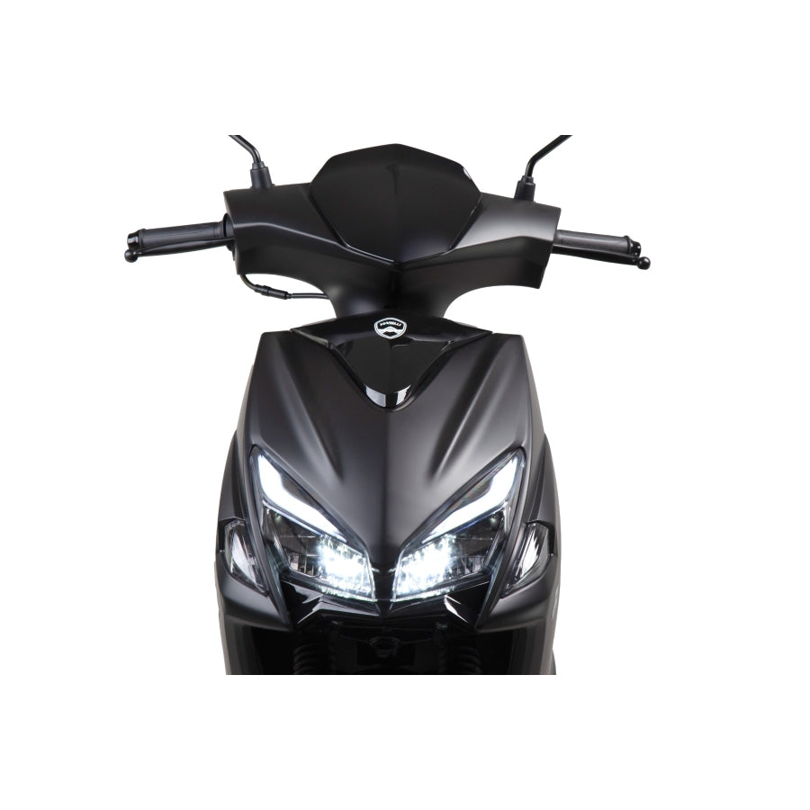 Moped Viarelli Primo Mattsvart 45 km/h Klass 1