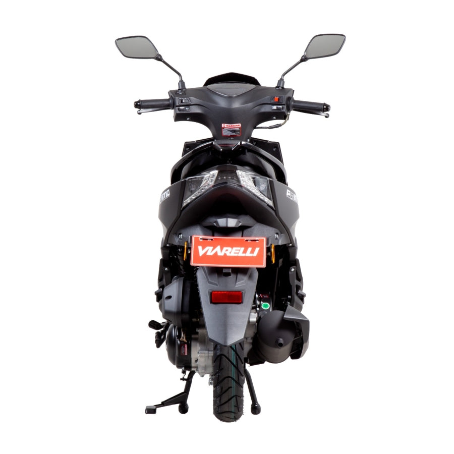 Moped Viarelli Primo Mattsvart 45 km/h Klass 1