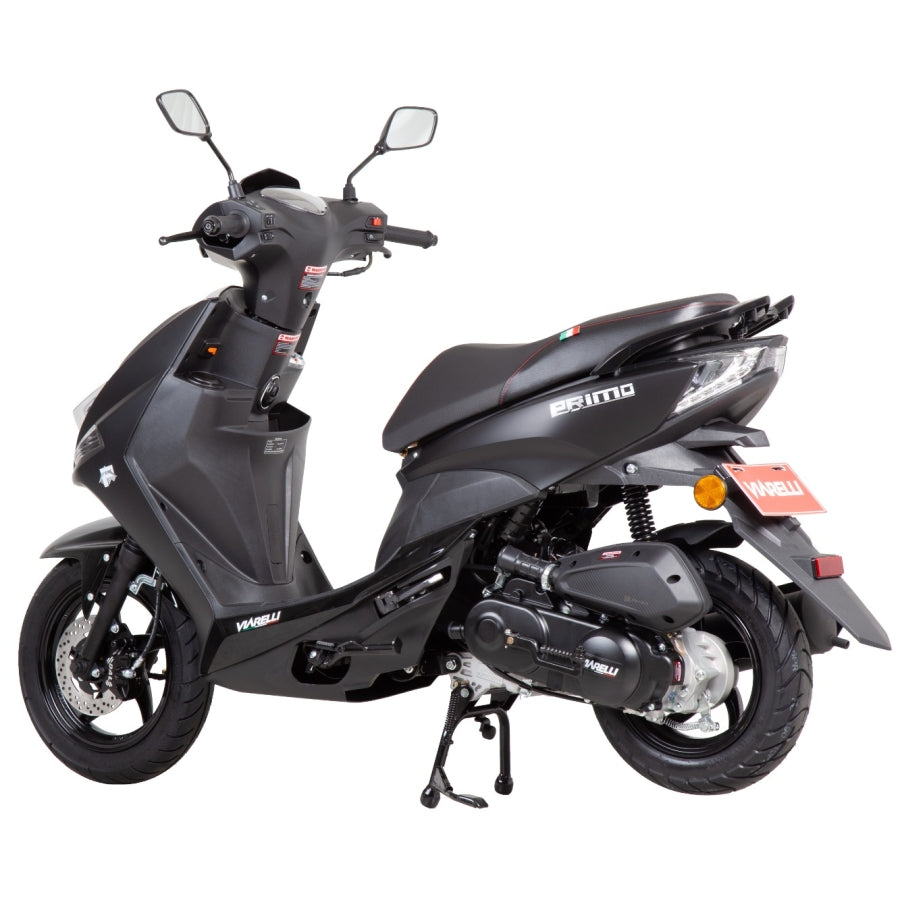 Moped Viarelli Primo Mattsvart 45 km/h Klass 1