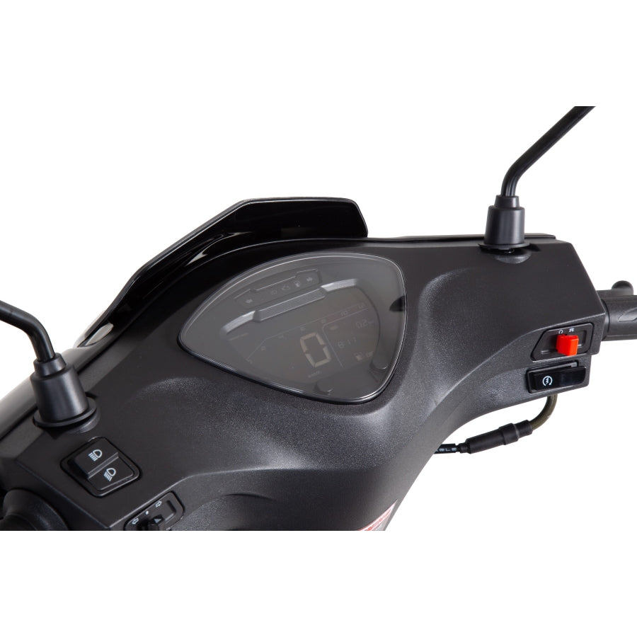 Moped Viarelli Primo Mattsvart 45 km/h Klass 1