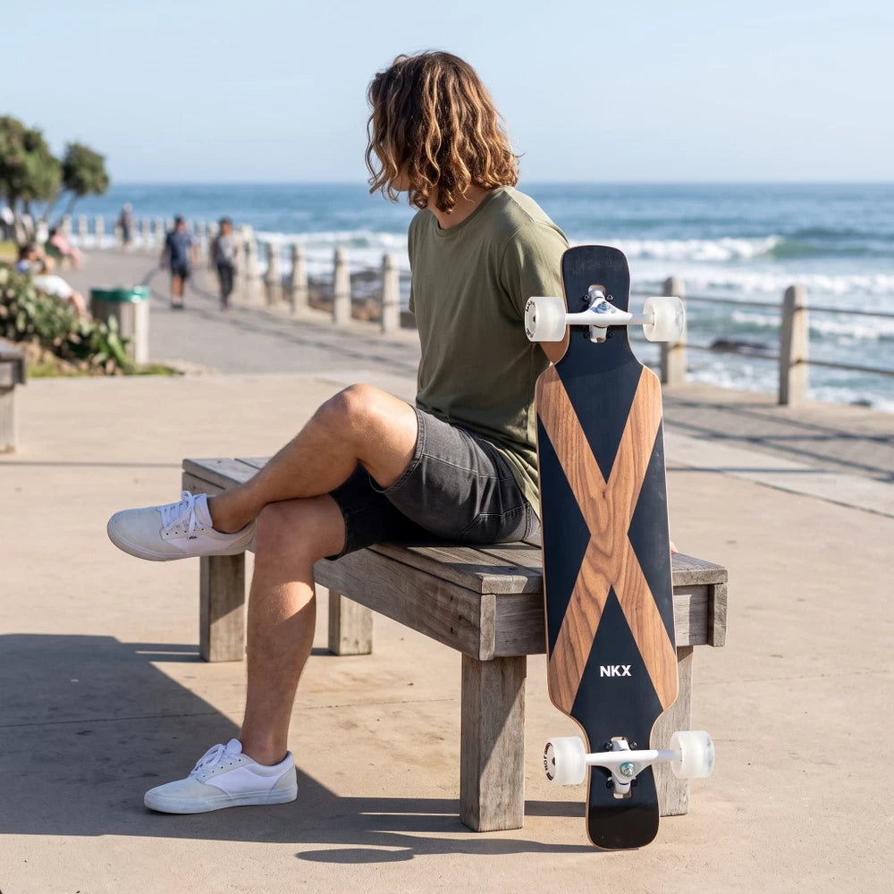 NKX Signature Pro Glasfiber Longboard