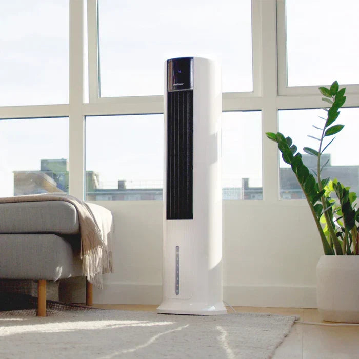 Omniair 7L Enfriador de aire evaporativo y ventilador de torre portátil con modos de humidificación