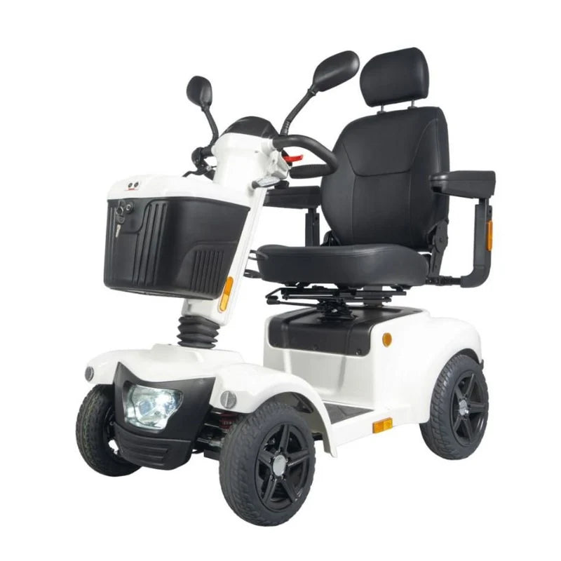 PERSEUS WHITE Elscooter  15 kmh  55 km  Luftfyllda hjul
