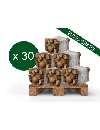Pack 30 Fajos Leña de Roble (18 L)