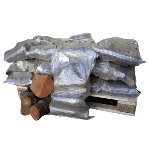 Pack 90 Sacos Leña de Encina Premium (900 kg)