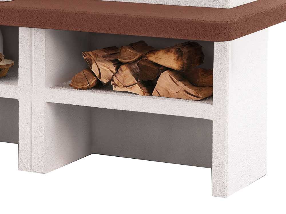 Palazzetti Grado 2 - Barbacoa de obra con horno