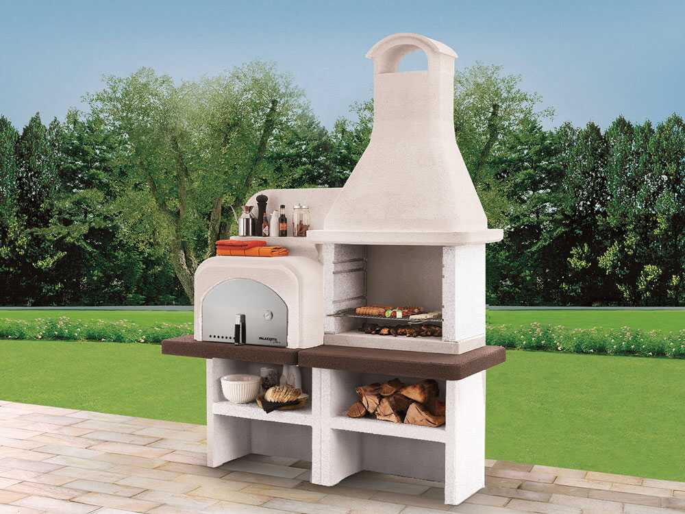 Palazzetti Grado 2 - Barbacoa de obra con horno