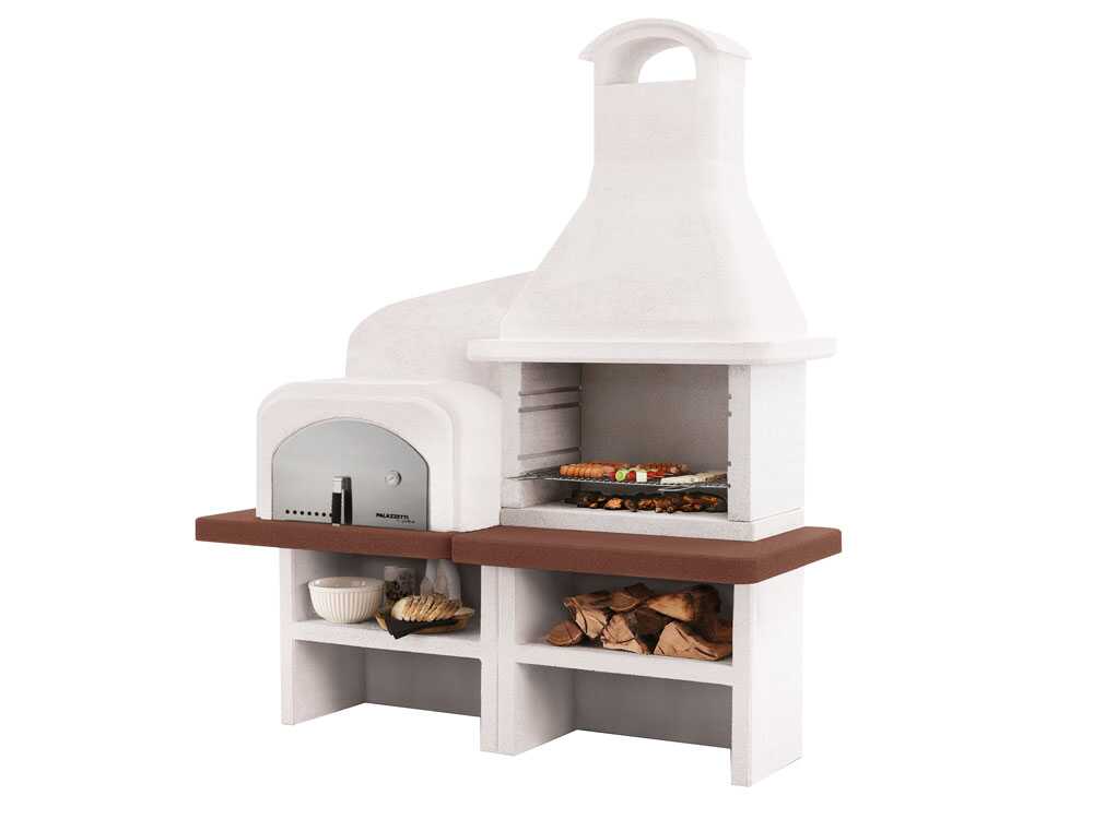 Palazzetti Grado 2 - Barbacoa de obra con horno