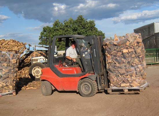 Palet Leña de Olivo para Chimenea