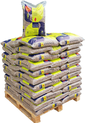 Palet Pellets Asturias – 72 Sacos