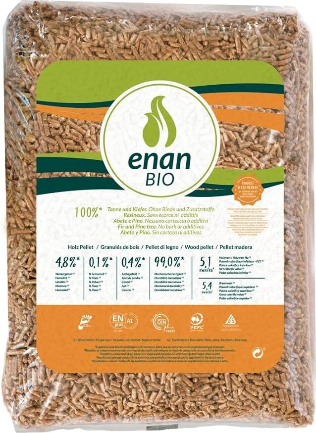 Palet Pellets ENAN Bio – 70 Sacos (15 kg)