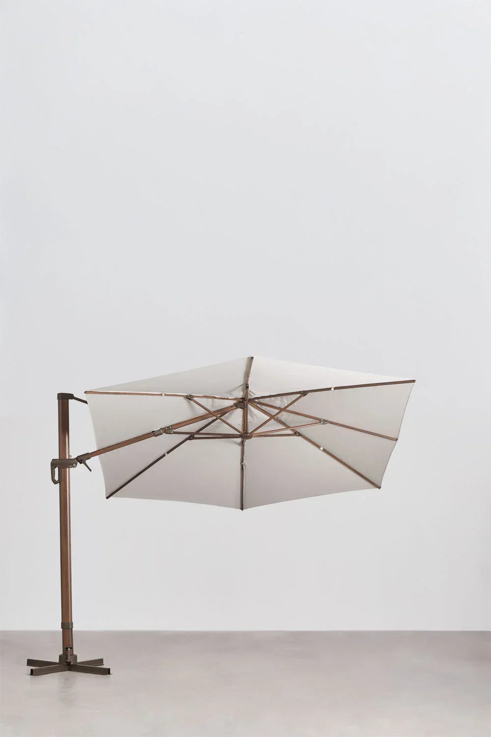 Parasol 290 cm en tela y aluminio Cannes
