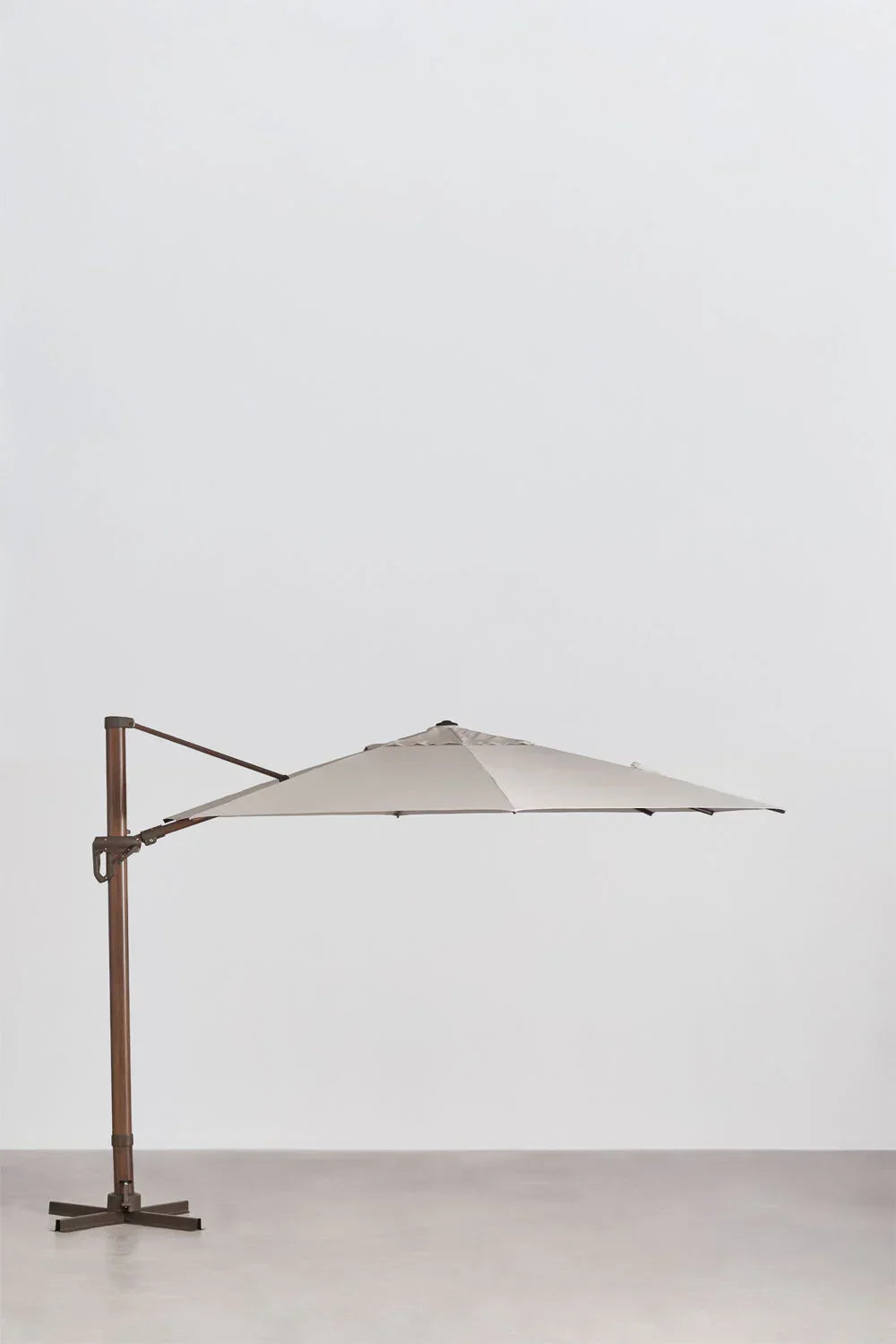 Parasol 290 cm en tela y aluminio Cannes