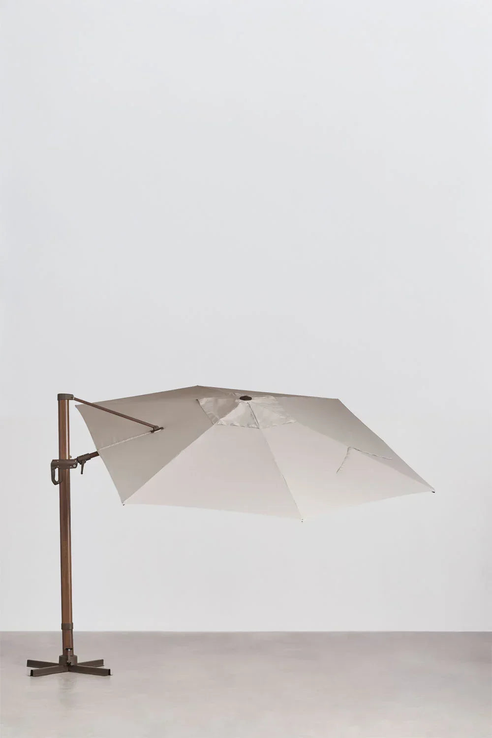 Parasol 290 cm en tela y aluminio Cannes