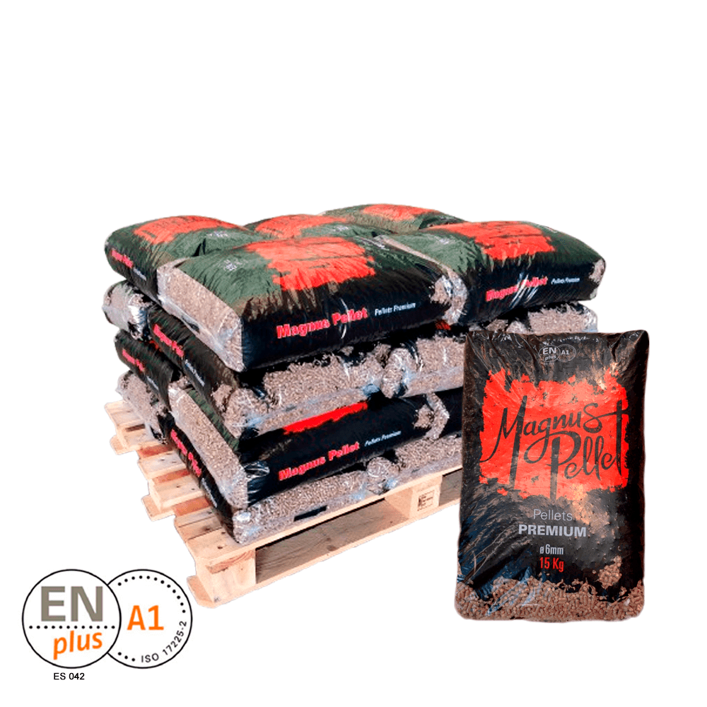 Pellets Magnus – Palet 70 Sacos de Biomasa