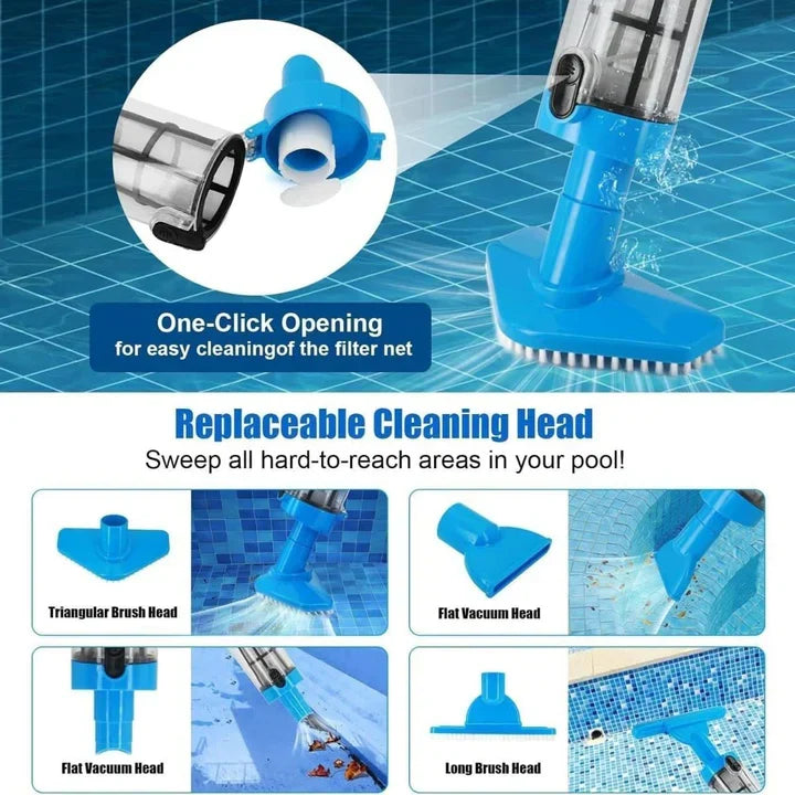 Poolfreund – Aspiradora inalámbrica para piscinas para una limpieza sin esfuerzo