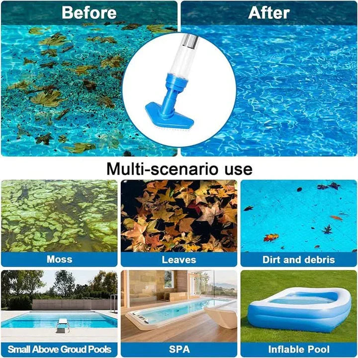 Poolfreund – Aspiradora inalámbrica para piscinas para una limpieza sin esfuerzo