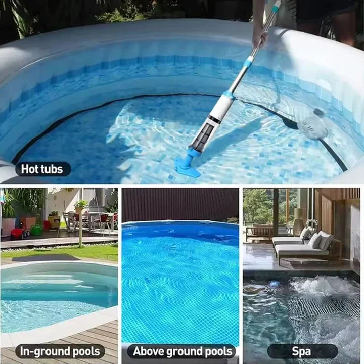 Poolfreund – Aspiradora inalámbrica para piscinas para una limpieza sin esfuerzo