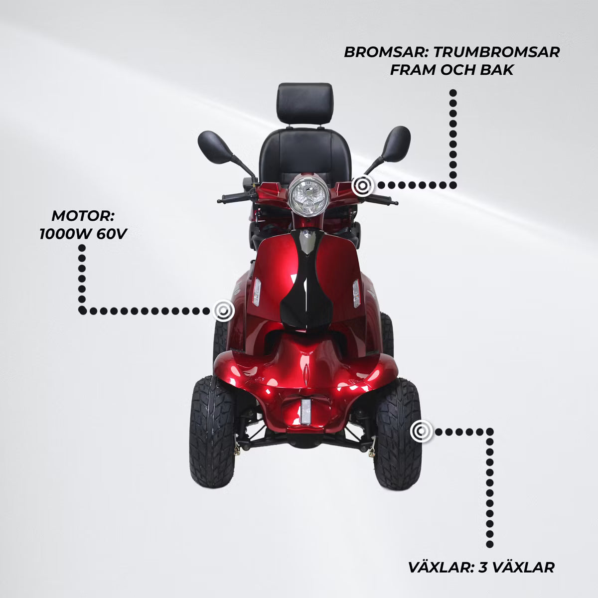 Promenad scooter Arvo P900