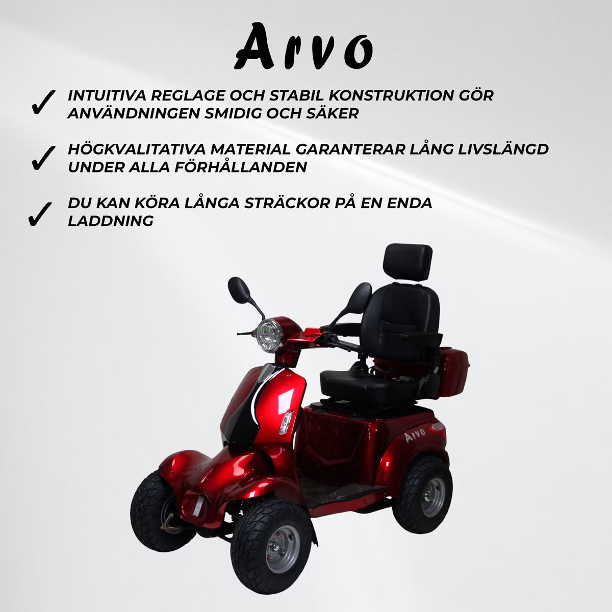Promenad scooter Arvo P900