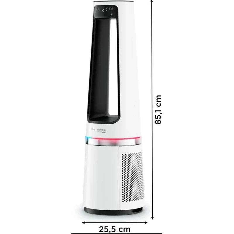 Rowenta Eclipse QU5060F0 Purificador de aire, Ventilador y Calefactor 3 en 1