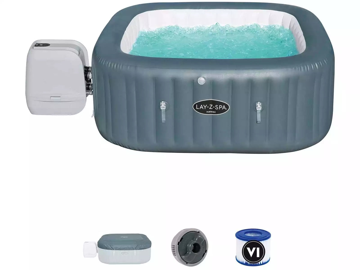 Spa Hinchable Hawai HidroJet Pro System Lay-Z-Spa 180X180X66 cm. Bestway 60031
