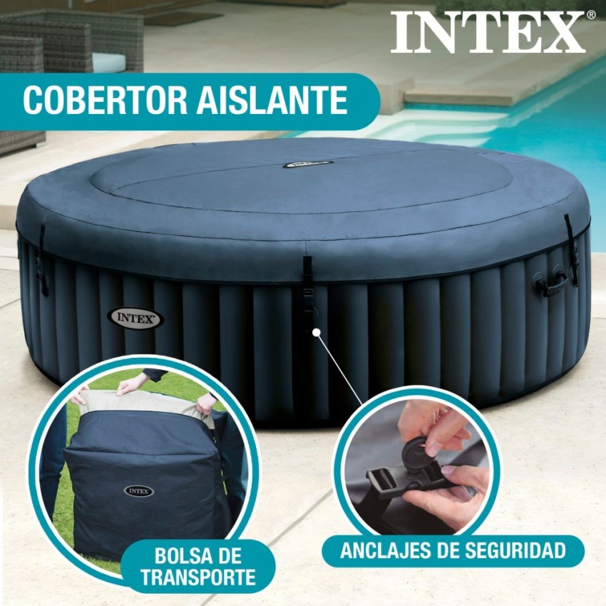 Spa hinchable INTEX burbujas 6 personas 1.098 litros