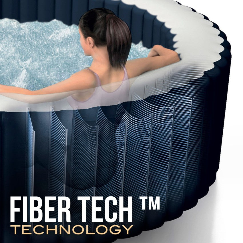 Spa hinchable masaje INTEX burbujas para 4 personas