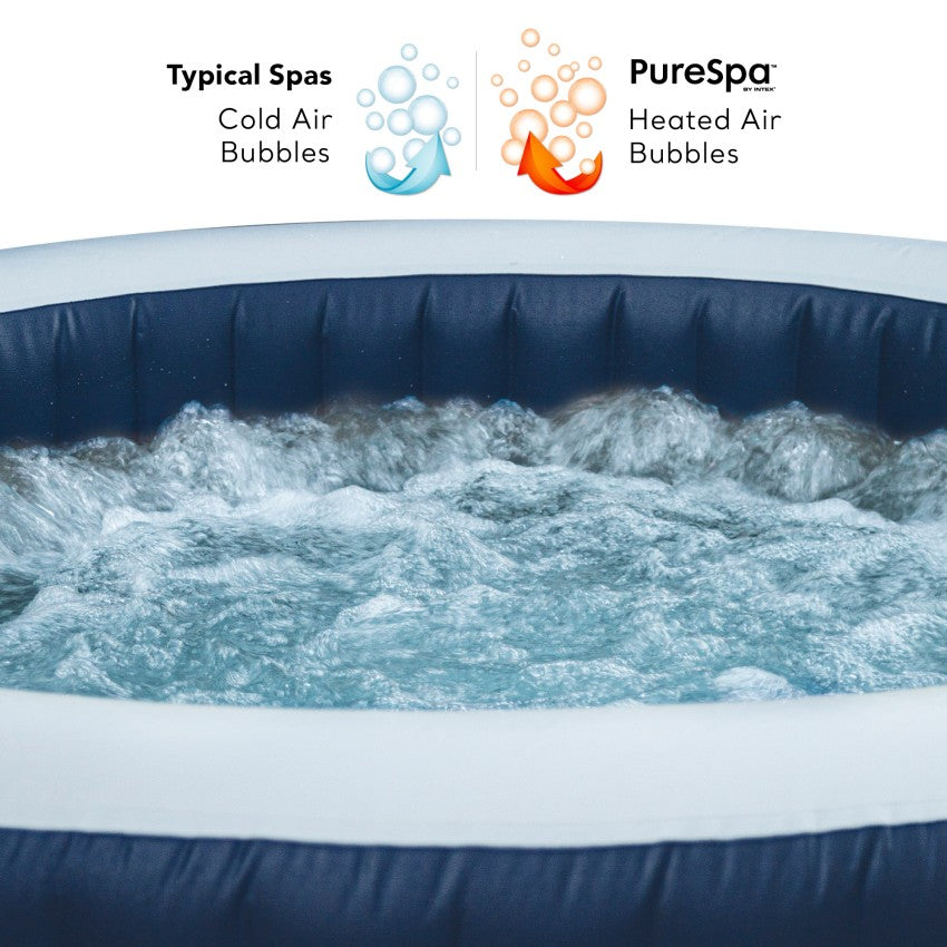 Spa hinchable masaje INTEX burbujas para 4 personas