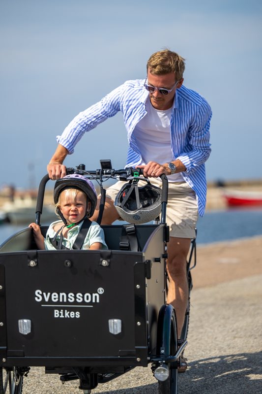 Svensson lådcykel el Family Cargo