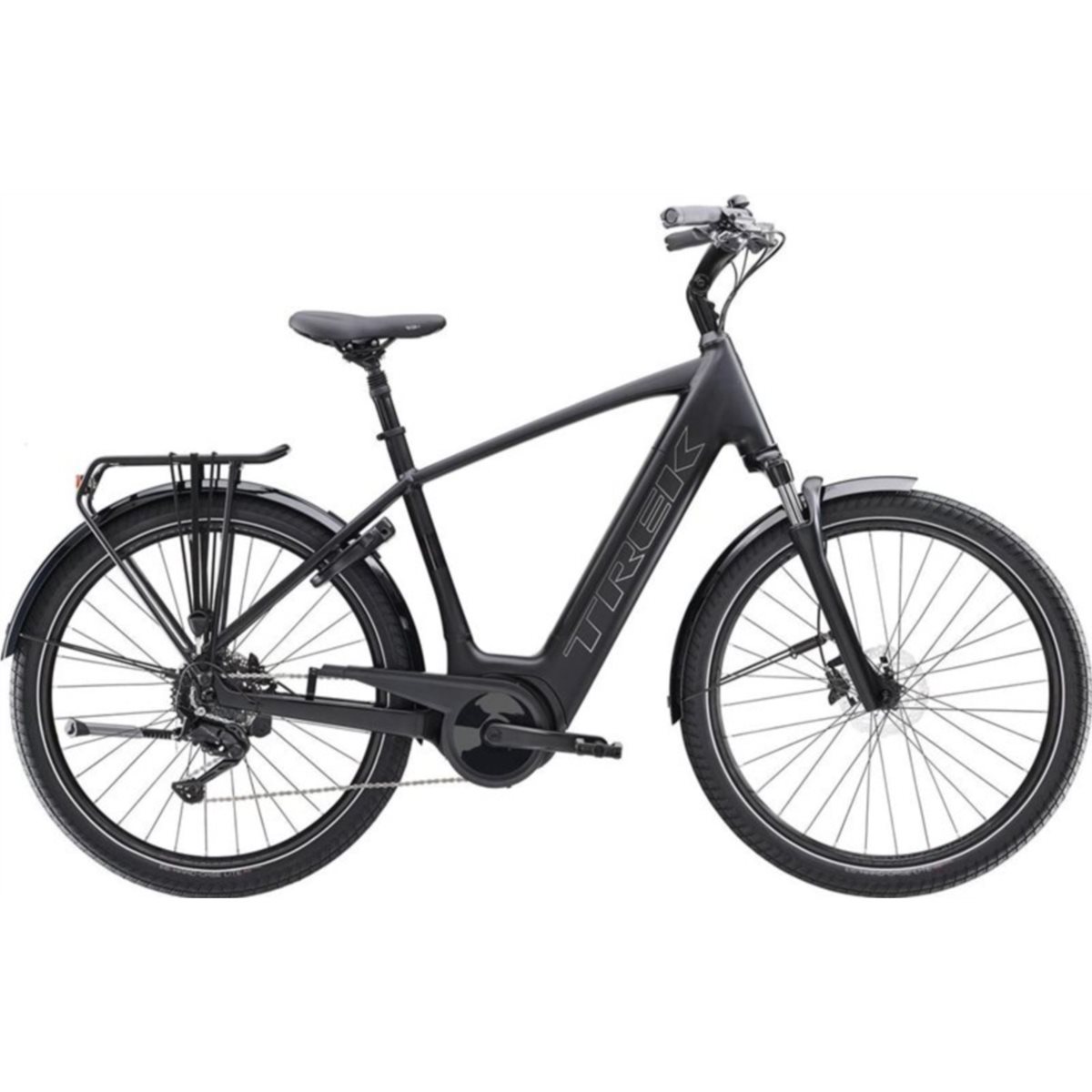 Trek Elcykel Hybrid Verve+ 3 Gen 3 545Wh Matte Trek Black
