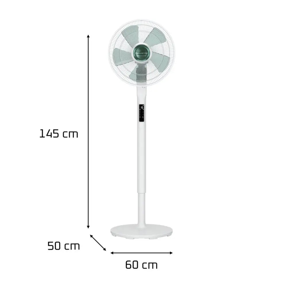 Rowenta Turbo Silence Extreme +, Ventilador de pie, Potente, Silencioso, Bajo consumo