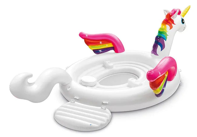 Unicornio gigante hinchable 422x373x185 cm