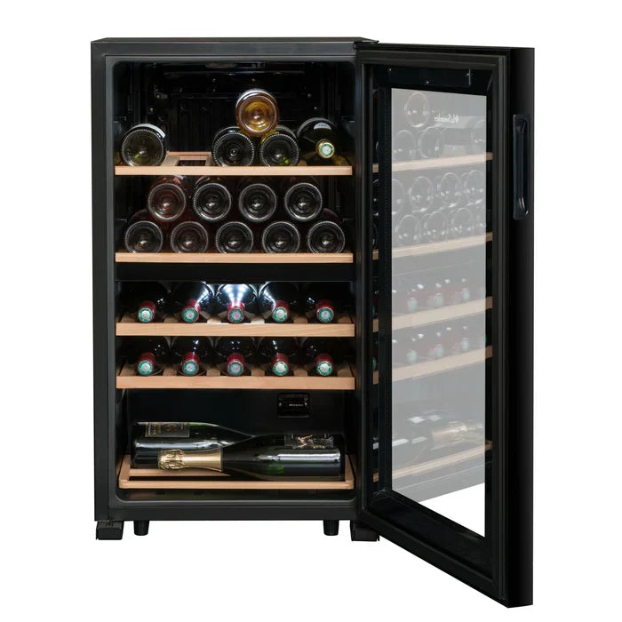 Vinoteca 51 botellas  LED  5–18°C  Compresor  Silenciosa  Jerez C51