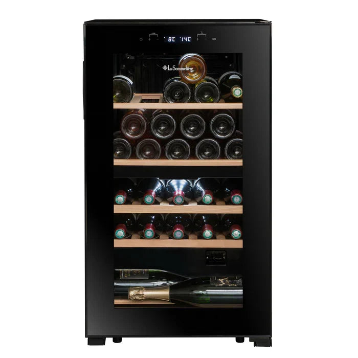 Vinoteca 51 botellas  LED  5–18°C  Compresor  Silenciosa  Jerez C51